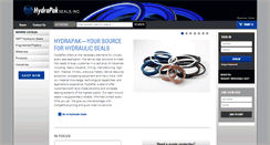 Desktop Screenshot of hydrapakseals.com